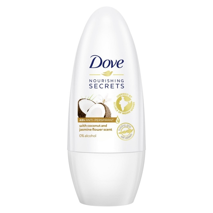 Dove Anti-Perspirant Roll-On Coconut and Jasmine Flower 50ml i gruppen HELSE OG SKJØNNHET / Duft og parfyme / Deodorant / Deo for henne hos TP E-commerce Nordic AB (C05992)