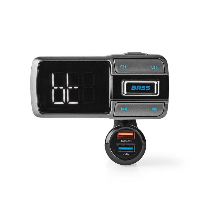 Nedis Bilstereo FM-sender | Svanehals | Hands free samtale | 2.0 