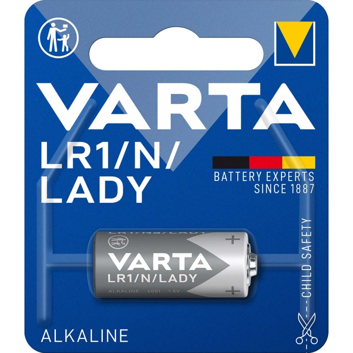 Alkaline Batteri LR1 1.5 V 1-Pakke i gruppen Elektronikk / Batterier & Ladere / Batterier / Andre hos TP E-commerce Nordic AB (C06085)