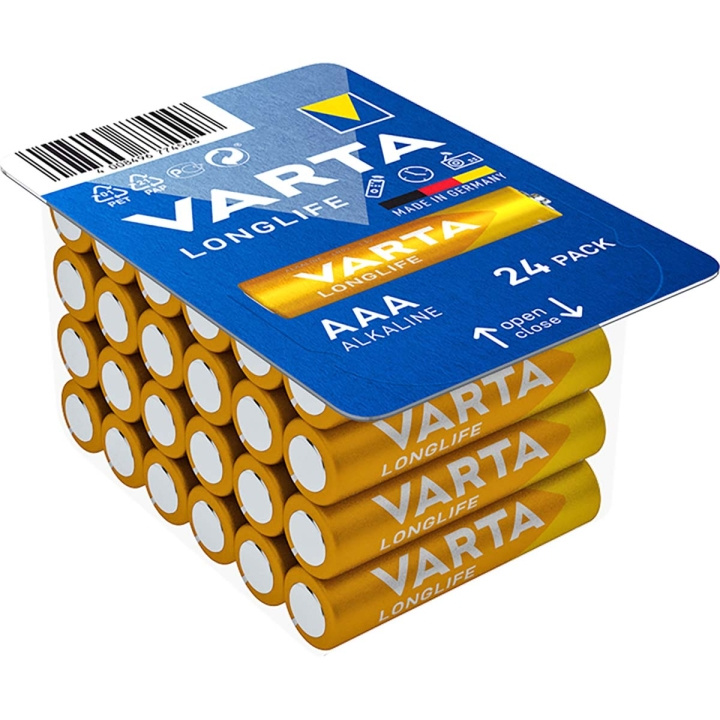 Alkaline Battery AAA | 1.5 V DC | 24-Pakke i gruppen Elektronikk / Batterier & Ladere / Batterier / AAA hos TP E-commerce Nordic AB (C06091)