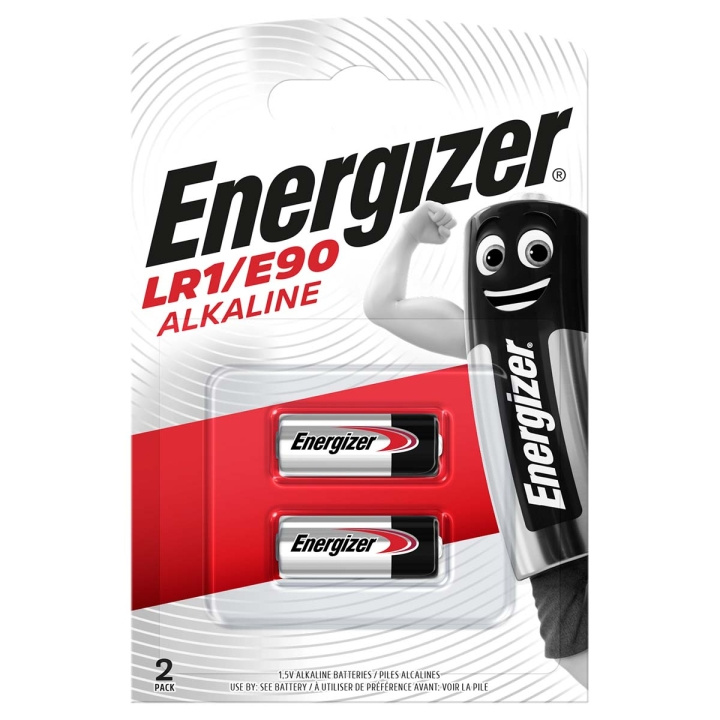Alkaline battery LR1 2-Pakke i gruppen Elektronikk / Batterier & Ladere / Batterier / Andre hos TP E-commerce Nordic AB (C06128)