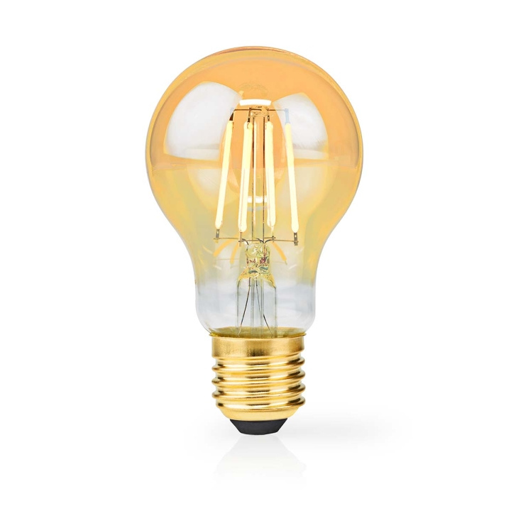 Nedis LED lyspære E27 | A60 | 4.9 W | 470 lm | 2100 K | Dimbar | Ekstra varm hvit | Retro Style | 1 stk i gruppen Elektronikk / Lys / LED-lys hos TP E-commerce Nordic AB (C06306)