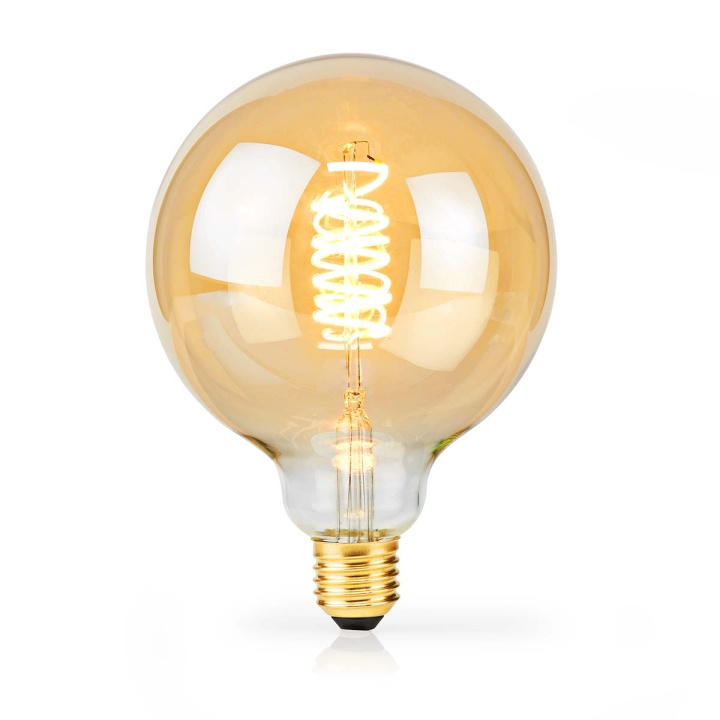 Nedis LED lyspære E27 | G125 | 3.8 W | 250 lm | 2100 K | Dimbar | Ekstra varm hvit | Retro Style | 1 stk i gruppen Elektronikk / Lys / LED-lys hos TP E-commerce Nordic AB (C06310)