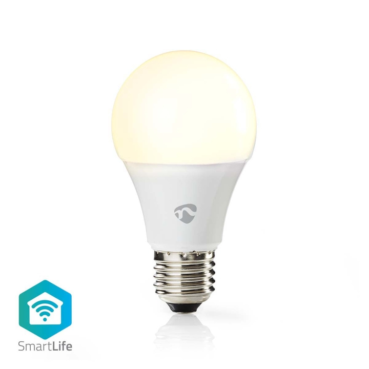 SmartLife LED-Pære | Wi-Fi | E27 | 800 lm | 9 W | Varm Hvit | 2700 K | Android™ / IOS | A60 | 1 stk. i gruppen HJEM, HUS OG HAGE / Smarthus / Smart belysning hos TP E-commerce Nordic AB (C06319)