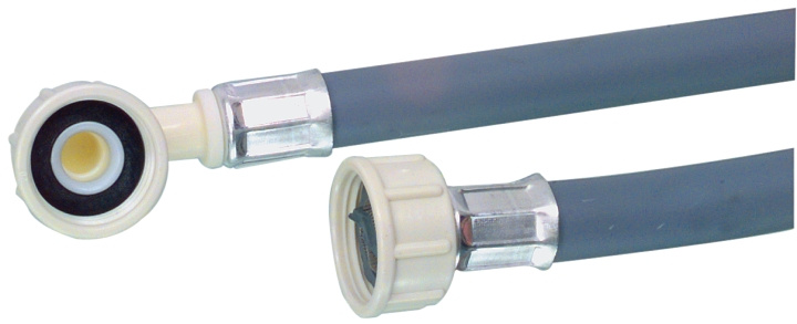 Nedis Innløp Slange 3/4 Tommer Rett - 3/4\'\' Vinklet 20 bar 25 °C 1.50 m i gruppen HJEM, HUS OG HAGE / Rengjøringsprodukter / Vaskerom hos TP E-commerce Nordic AB (C06371)