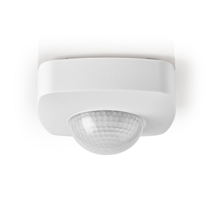 Nedis Bevegelsessensor | Innendørs og Utendørs | 3-Wire | Type F (CEE 7/7) | 360 ° | 5 - 300 W | 300 W | 1200 W | 3 - 2000 Lux | Sensorteknologi: PIR | Sensor rekkevidde: 2.0 - 8.0 m i gruppen HJEM, HUS OG HAGE / Alarm, Sikkerhet og overvåking / Bevegelsesdetektorer hos TP E-commerce Nordic AB (C06477)