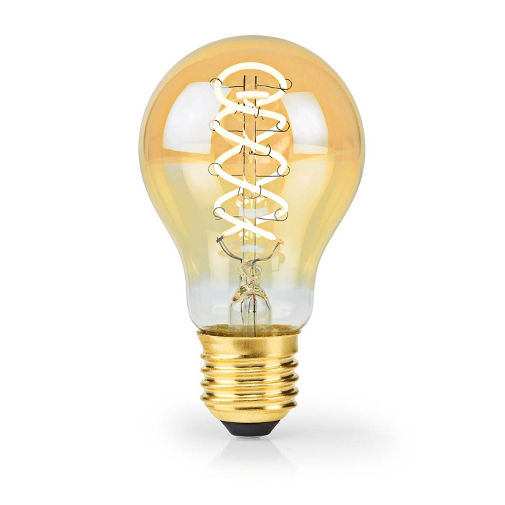 Nedis LED lyspære E27 | A60 | 3.8 W | 250 lm | 2100 K | Dimbar | Ekstra varm hvit | Retro Style | 1 stk i gruppen Elektronikk / Lys / LED-lys hos TP E-commerce Nordic AB (C06547)
