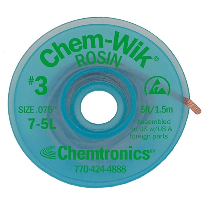 ChemWik Desoldering Wick 1.9 mm x 1.5 m i gruppen HJEM, HUS OG HAGE / Verktøy / Annet verktøy og tilbehør hos TP E-commerce Nordic AB (C06572)