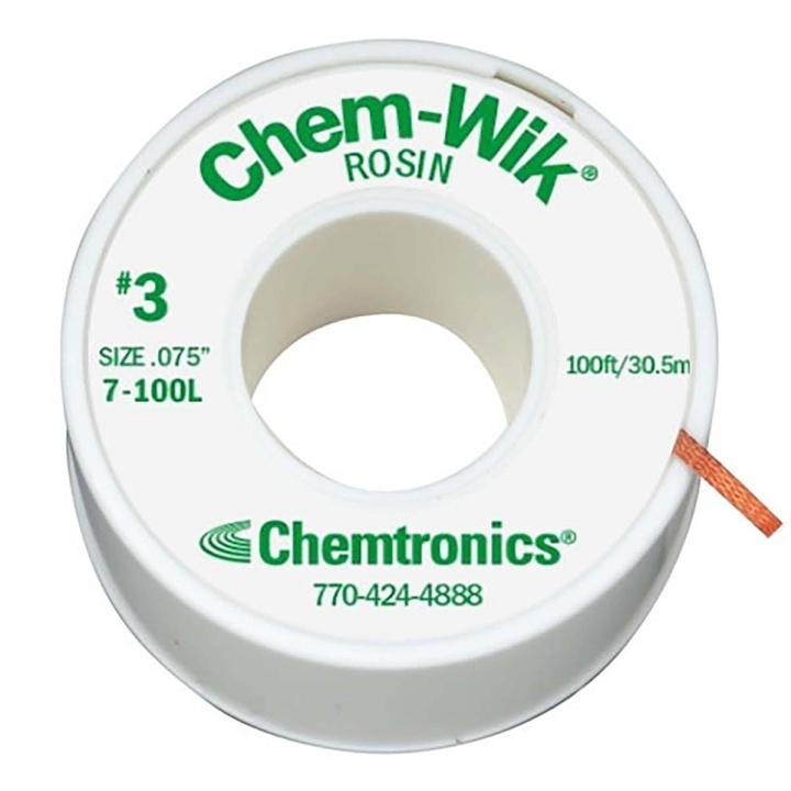 ChemWik Desoldering Wick 1.9 mm x 30 m i gruppen HJEM, HUS OG HAGE / Verktøy / Annet verktøy og tilbehør hos TP E-commerce Nordic AB (C06574)