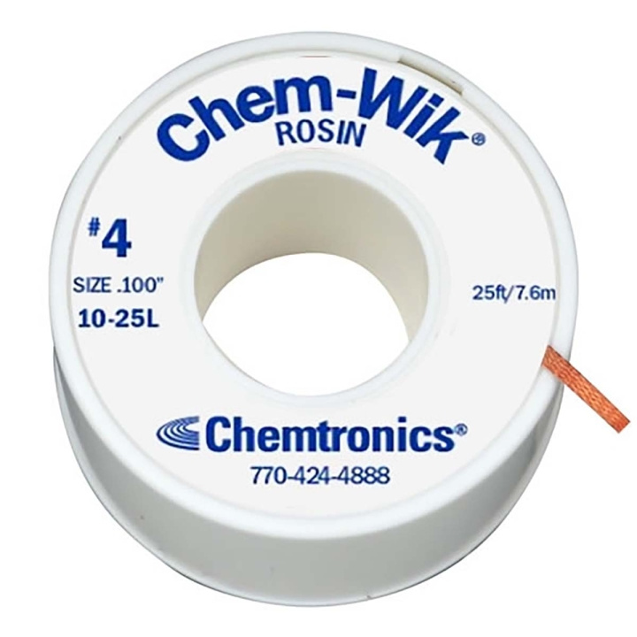 ChemWik Desoldering Wick 2.8 mm x 7,5 m i gruppen HJEM, HUS OG HAGE / Verktøy / Annet verktøy og tilbehør hos TP E-commerce Nordic AB (C06576)