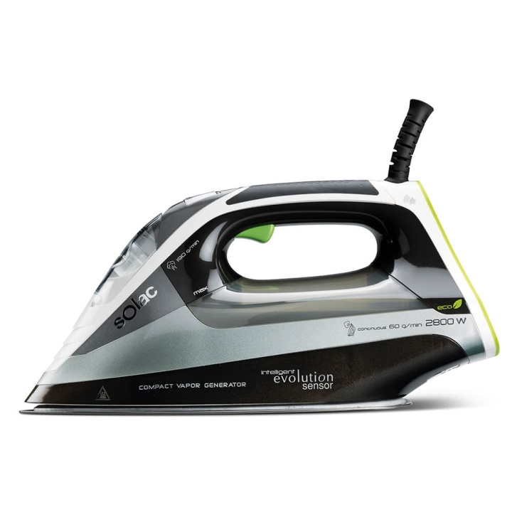 Solac Steam Iron Intelligent Evolution Sensor i gruppen HJEM, HUS OG HAGE / Omsorg for klær (Finns inte riktigt något norskt ord för detta...) / Dampstasjoner hos TP E-commerce Nordic AB (C06615)