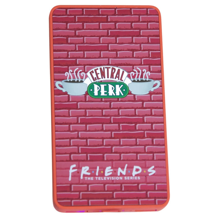 FRIENDS Powerbank Friends 6000 mAh i gruppen SMARTTELEFON & NETTBRETT / Ladere og Kabler / Powerbanks hos TP E-commerce Nordic AB (C06628)