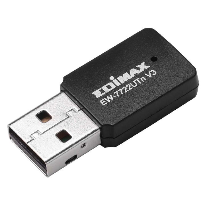 Edimax Trådløst Utstyr USB-Adapter i gruppen Datautstyr / Nettverk / Nettverkskort / USB Trådløs hos TP E-commerce Nordic AB (C06757)