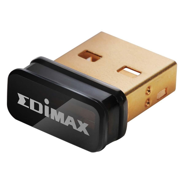 Edimax N150 Wi-Fi 4 Nano USB-adapter i gruppen Datautstyr / Nettverk / Nettverkskort / USB Trådløs hos TP E-commerce Nordic AB (C06759)