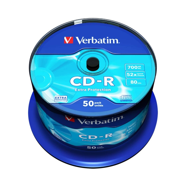 CD-R DataLife 52x 700MB Extra Protection 50 Pakke Spindel i gruppen Elektronikk / Lagringsmedia / CD/DVD/BD-plater / CD-R hos TP E-commerce Nordic AB (C06779)