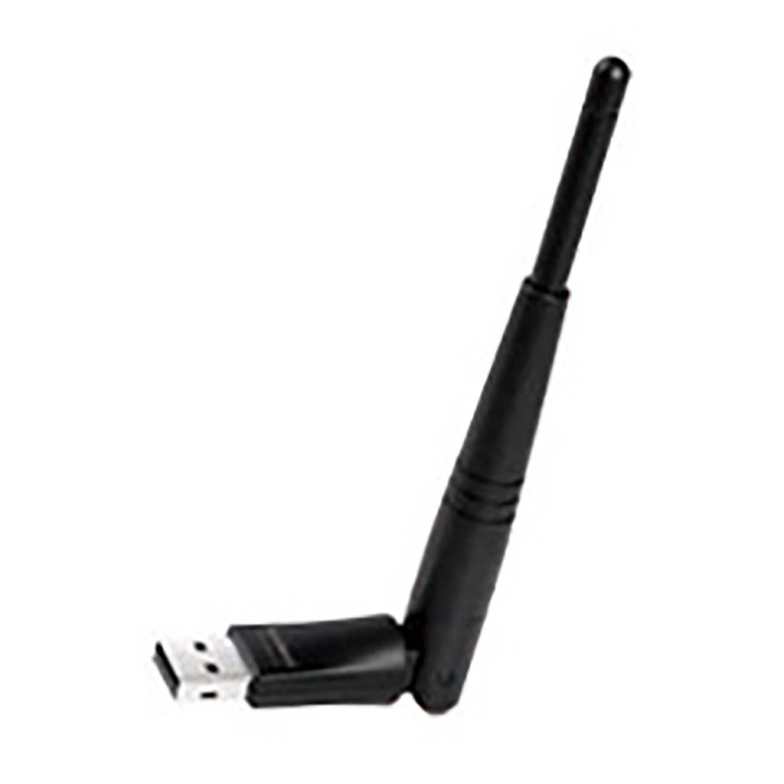 Trådløst Utstyr USB-Adapter N300 2.4 GHz Sort i gruppen Datautstyr / Nettverk / Nettverkskort / USB Trådløs hos TP E-commerce Nordic AB (C06802)