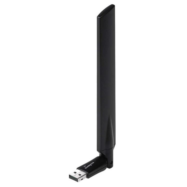Edimax Trådløst Utstyr USB-Adapter AC600 2.4/5 GHz (Dual Band) Sort i gruppen Datautstyr / Nettverk / Nettverkskort / USB Trådløs hos TP E-commerce Nordic AB (C06803)