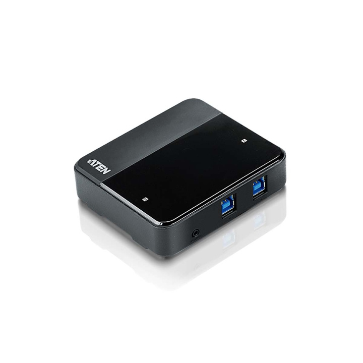 2-port USB-bryter svart i gruppen Datautstyr / Datamaskin Tilbehør / USB-Hubs hos TP E-commerce Nordic AB (C06809)
