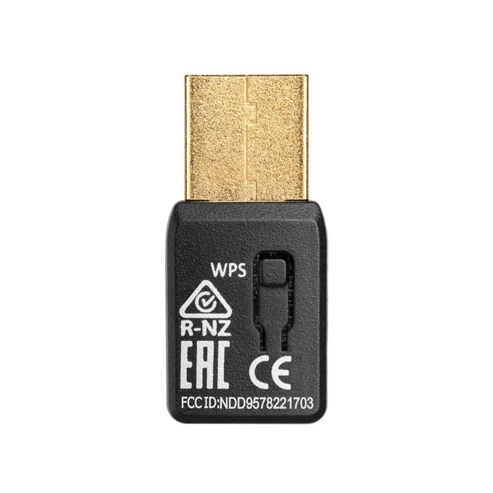 Edimax Trådløs AC1200 Dual-Band MU-MIMO USB 3.0 Adapter Wi-Fi Svart i gruppen Datautstyr / Nettverk / Nettverkskort / USB Trådløs hos TP E-commerce Nordic AB (C06818)
