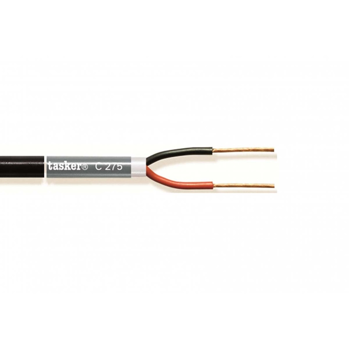 Tasker Speaker Kabel på Snelle 2x 1.50 mm² 100 m Svart i gruppen Elektronikk / Lyd & Bilde / Høyttalere & tilbehør / Tilbehør hos TP E-commerce Nordic AB (C06864)