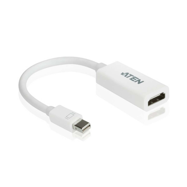 aten Mini Displayport -Kabel Mini DisplayPort Han - HDMI Kontakt 0.15 m Hvit i gruppen Datautstyr / Kabler og adaptere / DisplayPort / Kabler hos TP E-commerce Nordic AB (C06895)