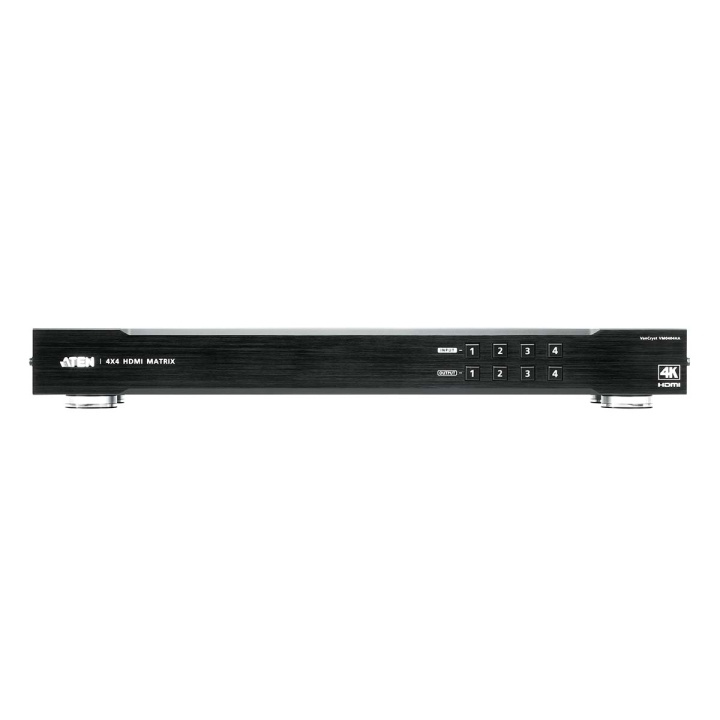 aten 4 stk. 4-porters HDMI Matrise Bryter Sort i gruppen Datautstyr / Kabler og adaptere / HDMI/VGA/DVI-switcher hos TP E-commerce Nordic AB (C06925)