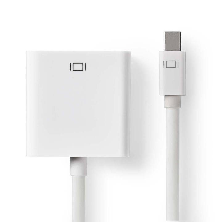 Nedis Mini DisplayPort-kabel | DisplayPort 1.2 | Mini DisplayPort hann | VGA hunn 15p | 21,6 Gbps | Nikkelbelagt | 0,20 m | Rund | PVC | Hvit | Plastpose i gruppen Datautstyr / Kabler og adaptere / DisplayPort / Kabler hos TP E-commerce Nordic AB (C06939)