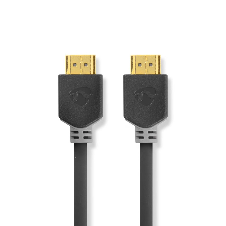 Nedis High Speed ​​HDMI ™ kabel med Ethernet | HDMI ™ -kontakt | HDMI ™ -kontakt | 4K@60Hz | ARC | 18 Gbps | 10.0 m | Rund | PVC | Antrasitt | Boks i gruppen Elektronikk / Kabler og adaptere / HDMI / Kabler hos TP E-commerce Nordic AB (C06972)