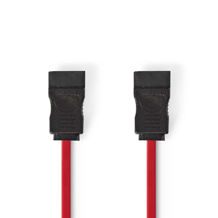 Nedis SATA kabel | 3 Gbps | SATA 7-Pin Hun | SATA 7-Pin Hun | Nikkel belagt | 0.50 m | Flatt | PVC | Rød | Plastpose i gruppen Datautstyr / Kabler og adaptere / Intern / SATA hos TP E-commerce Nordic AB (C07052)