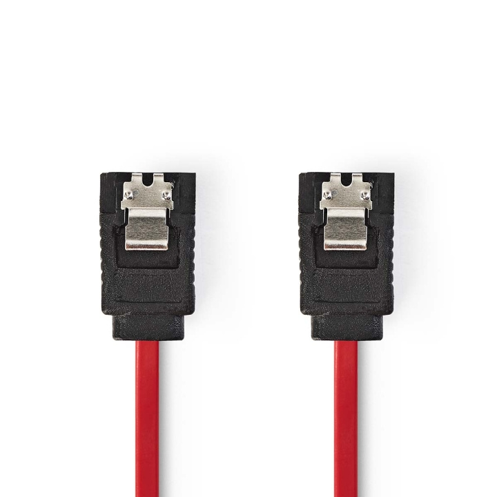 SATA kabel | 3 Gbps | SATA 7-Pin Hun | SATA 7-Pin Hun | Nikkel belagt | 0.50 m | Flatt | PVC | Rød | Plastpose i gruppen Datautstyr / Kabler og adaptere / Intern / SATA hos TP E-commerce Nordic AB (C07053)