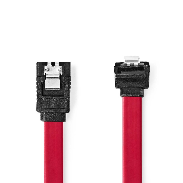 SATA kabel | 3 Gbps | SATA 7-Pin Hun | SATA 7-Pin Hun | Nikkel belagt | 0.50 m | Flatt | PVC | Rød | Konvolutt i gruppen Datautstyr / Kabler og adaptere / Intern / SATA hos TP E-commerce Nordic AB (C07054)
