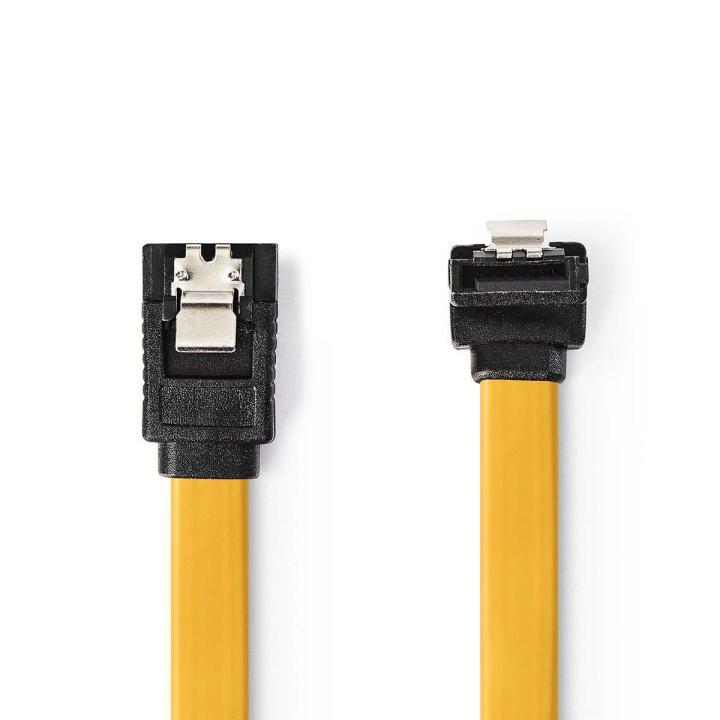 Nedis SATA kabel | 6 Gbps | SATA 7-Pin Hun | SATA 7-Pin Hun | Nikkel belagt | 1.00 m | Flatt | PVC | Gul | Plastpose i gruppen Datautstyr / Kabler og adaptere / Intern / SATA hos TP E-commerce Nordic AB (C07059)