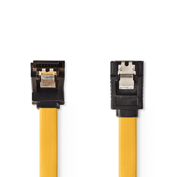 SATA kabel | 6 Gbps | SATA 7-Pin Hun | SATA 7-Pin Hun | PVC | 0.50 m | Flatt | PVC | Gul | Plastpose i gruppen Datautstyr / Kabler og adaptere / Intern / SATA hos TP E-commerce Nordic AB (C07060)
