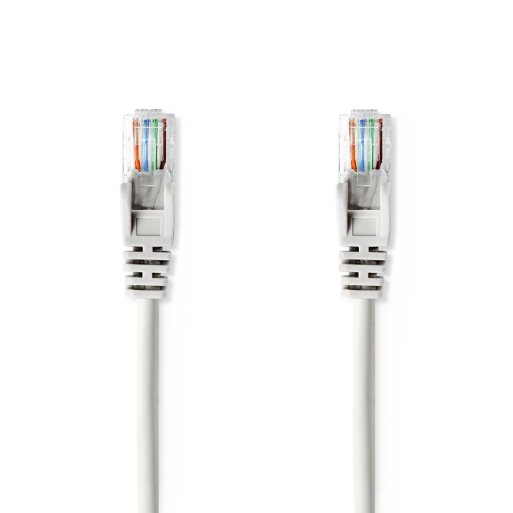 Nedis CAT5e nettverkskabel | U/UTP | RJ45 Han | RJ45 Han | 2.00 m | Rund | PVC | Grå | Konvolutt i gruppen Datautstyr / Kabler og adaptere / Nettverk / Cat5e hos TP E-commerce Nordic AB (C07075)