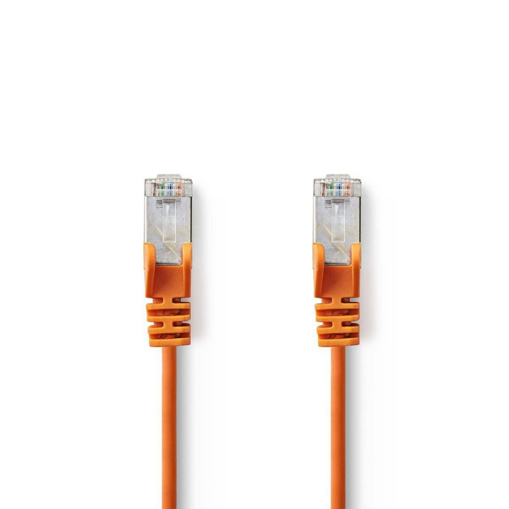 Nedis CAT5e nettverkskabel | SF/UTP | RJ45 Han | RJ45 Han | 7.50 m | Rund | PVC | Oransje | Plastpose i gruppen Datautstyr / Kabler og adaptere / Nettverk / Cat5e hos TP E-commerce Nordic AB (C07120)