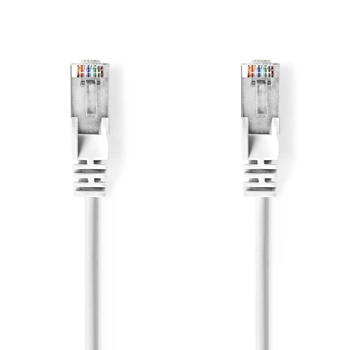 Nedis CAT5e nettverkskabel | SF/UTP | RJ45 Han | RJ45 Han | 1.50 m | Rund | PVC | Hvit | Konvolutt i gruppen Datautstyr / Kabler og adaptere / Nettverk / Cat5e hos TP E-commerce Nordic AB (C07140)