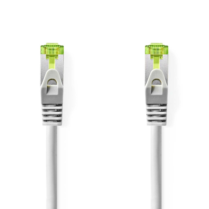 Nedis CAT7 nettverkskabel | S/FTP | RJ45 Han | RJ45 Han | 0.50 m | Snagless | Rund | LSZH | Grå | Konvolutt i gruppen Datautstyr / Kabler og adaptere / Nettverk / Cat 7 hos TP E-commerce Nordic AB (C07319)