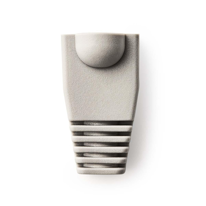Nedis Strekkavlastning Boot | RJ45 | PVC | Grå | Konvolutt | 10 stk i gruppen Datautstyr / Kabler og adaptere / Nettverk / Adaptere og koblinger hos TP E-commerce Nordic AB (C07341)