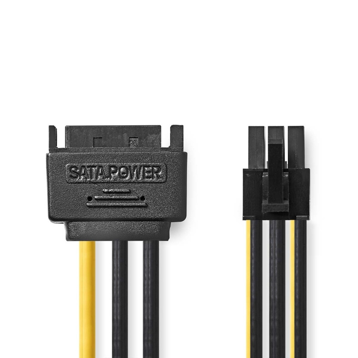 Nedis Intern Strømkabel | SATA 15-Pin Han | PCI Express Hun | Gull belagt | 0.20 m | Rund | PVC | Gul / Sort | Konvolutt i gruppen Datautstyr / Kabler og adaptere / Intern / Strømkabler og adaptere hos TP E-commerce Nordic AB (C07361)