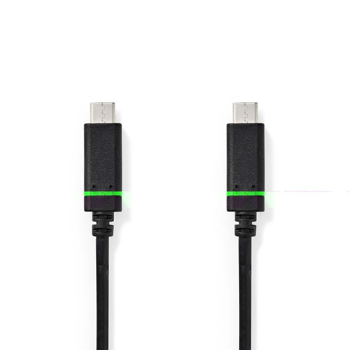 USB-kabel | USB 3.2 Gen 1 | USB-C™ Hann | USB-C™ Hann | 60 W | 4K@60Hz | 5 Gbps | Nikkel belagt | 1.00 m | Rund | PVC | Sort | Konvolutt i gruppen Datautstyr / Kabler og adaptere / USB / USB-C hos TP E-commerce Nordic AB (C07377)