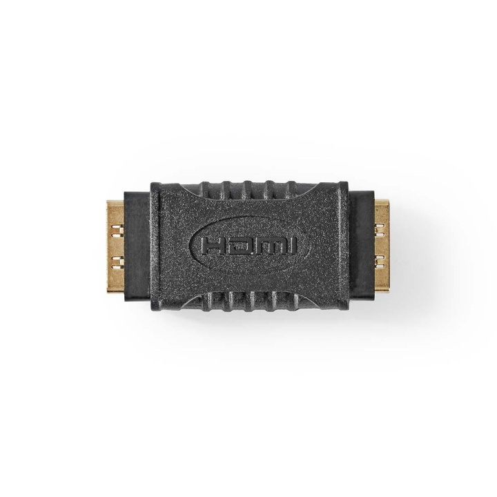 HDMI™ Adapter | HDMI™ Hun | HDMI™ Hun | Gull belagt | Rett | ABS | Sort | 1 stk. | Plastpose i gruppen Elektronikk / Kabler og adaptere / HDMI / Adaptere hos TP E-commerce Nordic AB (C07378)