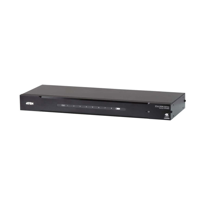 8-port HDMI-splitter Svart i gruppen Elektronikk / Kabler og adaptere / HDMI / Adaptere hos TP E-commerce Nordic AB (C07423)