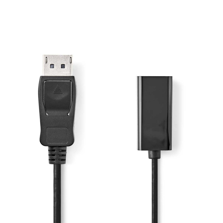 Nedis Displayport-kabel | DisplayPort Han | HDMI™ Output | 4K@30Hz | Nikkel belagt | 0.20 m | Rund | PVC | Sort | Boks i gruppen Elektronikk / Kabler og adaptere / HDMI / Adaptere hos TP E-commerce Nordic AB (C07434)