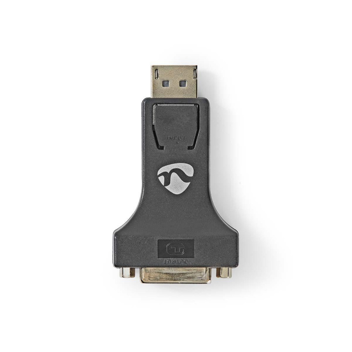 Nedis Displayport-adapter | DisplayPort Han | DVI-I 24+5-Pins Hun | 1080p | Nikkel belagt | Rett | Rund | ABS | ABS | Sort | Blister i gruppen Datautstyr / Kabler og adaptere / DisplayPort / Adaptere hos TP E-commerce Nordic AB (C07441)