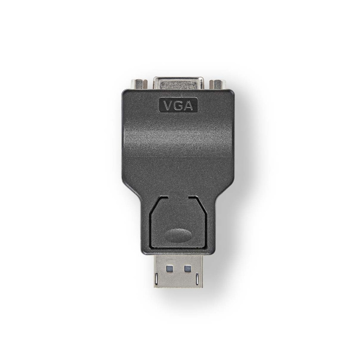 Nedis Displayport-adapter | DisplayPort Han | VGA Hun 15p | 1080p | Nikkel belagt | Rett | Rund | ABS | ABS | Sort | Boks i gruppen Datautstyr / Kabler og adaptere / DisplayPort / Adaptere hos TP E-commerce Nordic AB (C07442)