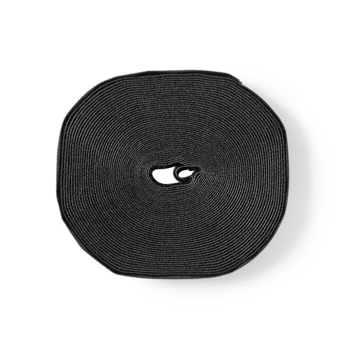 Nedis Velcro Cable Roll | Velcro Cable Binder | 1x Krok-og-løkke Roll | Sort i gruppen Elektronikk / Kabler og adaptere / Kabelhåndtering hos TP E-commerce Nordic AB (C07634)