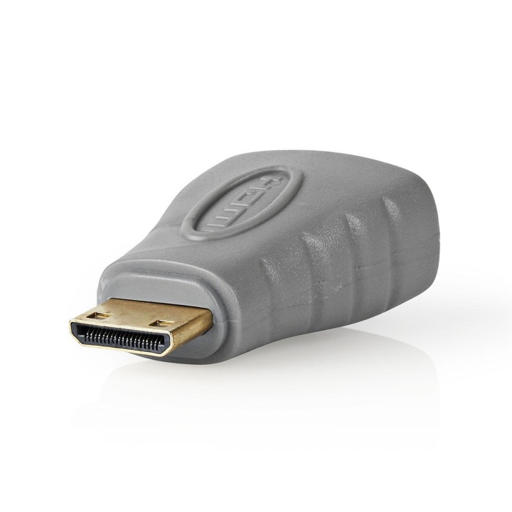 Bandridge HDMI-Adapter | HDMI-Mini-Kontakt - HDMI Hunn | Grå i gruppen Elektronikk / Kabler og adaptere / HDMI / Adaptere hos TP E-commerce Nordic AB (C07636)