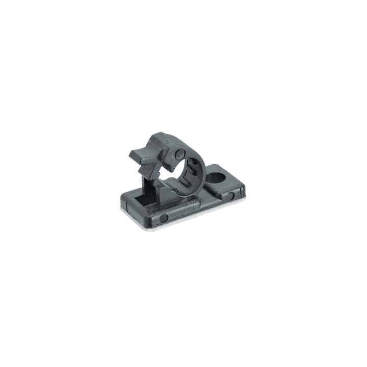 RND Cable Cable Clamp | 7.5 mm | Self Adhesive | Polyamide 6.6 | 100pcs i gruppen Elektronikk / Kabler og adaptere / Kabelhåndtering hos TP E-commerce Nordic AB (C07744)