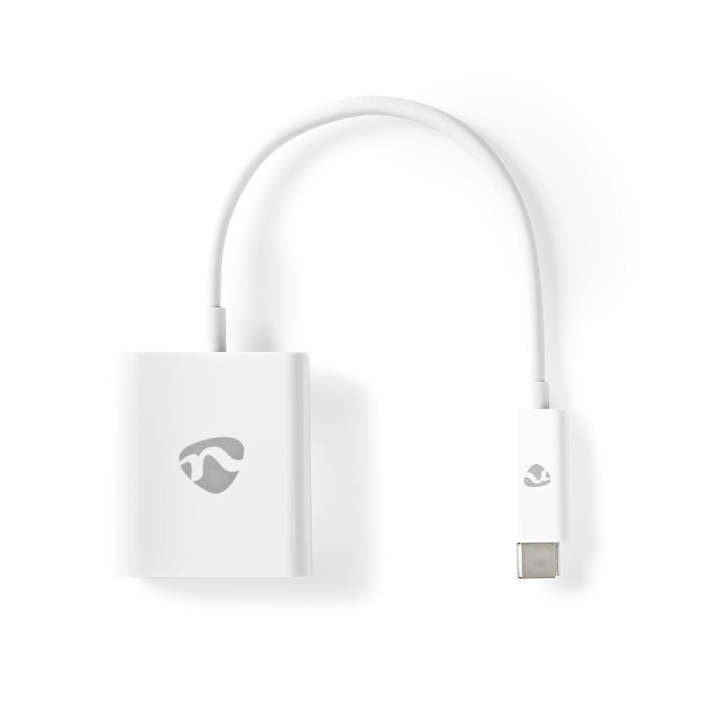 Nedis USB-C™ Adapter | USB 3.2 Gen 1 | USB-C™ Hann | VGA Hun 15p | 1080p | 5 Gbps | 0.20 m | Rund | Nikkel belagt | PVC | Hvit | Plastpose i gruppen Datautstyr / Kabler og adaptere / VGA / Adaptere hos TP E-commerce Nordic AB (C07829)