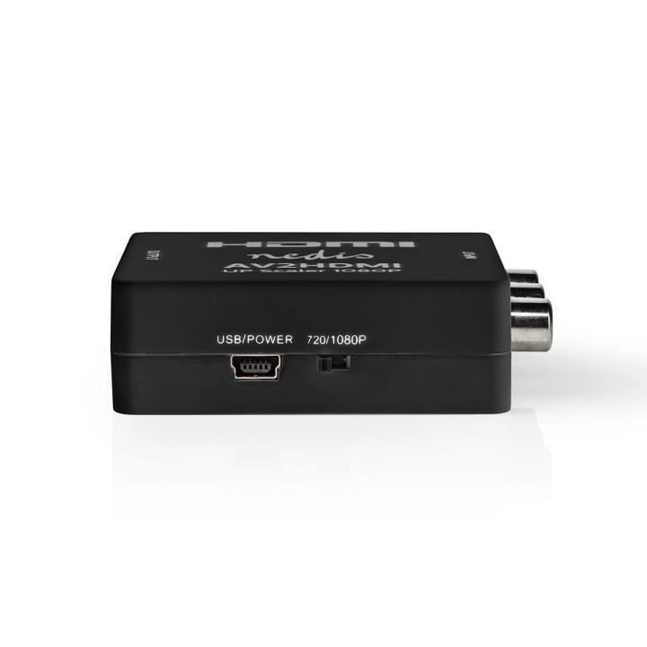 Nedis HDMI ™ Converter | 3x RCA Female | HDMI™ Utgang | 1-veis | 1080p | 1.65 Gbps | ABS | Antrasitt i gruppen Elektronikk / Kabler og adaptere / HDMI / Adaptere hos TP E-commerce Nordic AB (C07830)